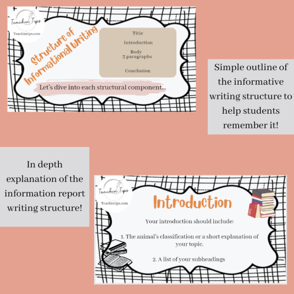 Writing Informational Texts - PowerPoint/Lesson - Made By Teachers