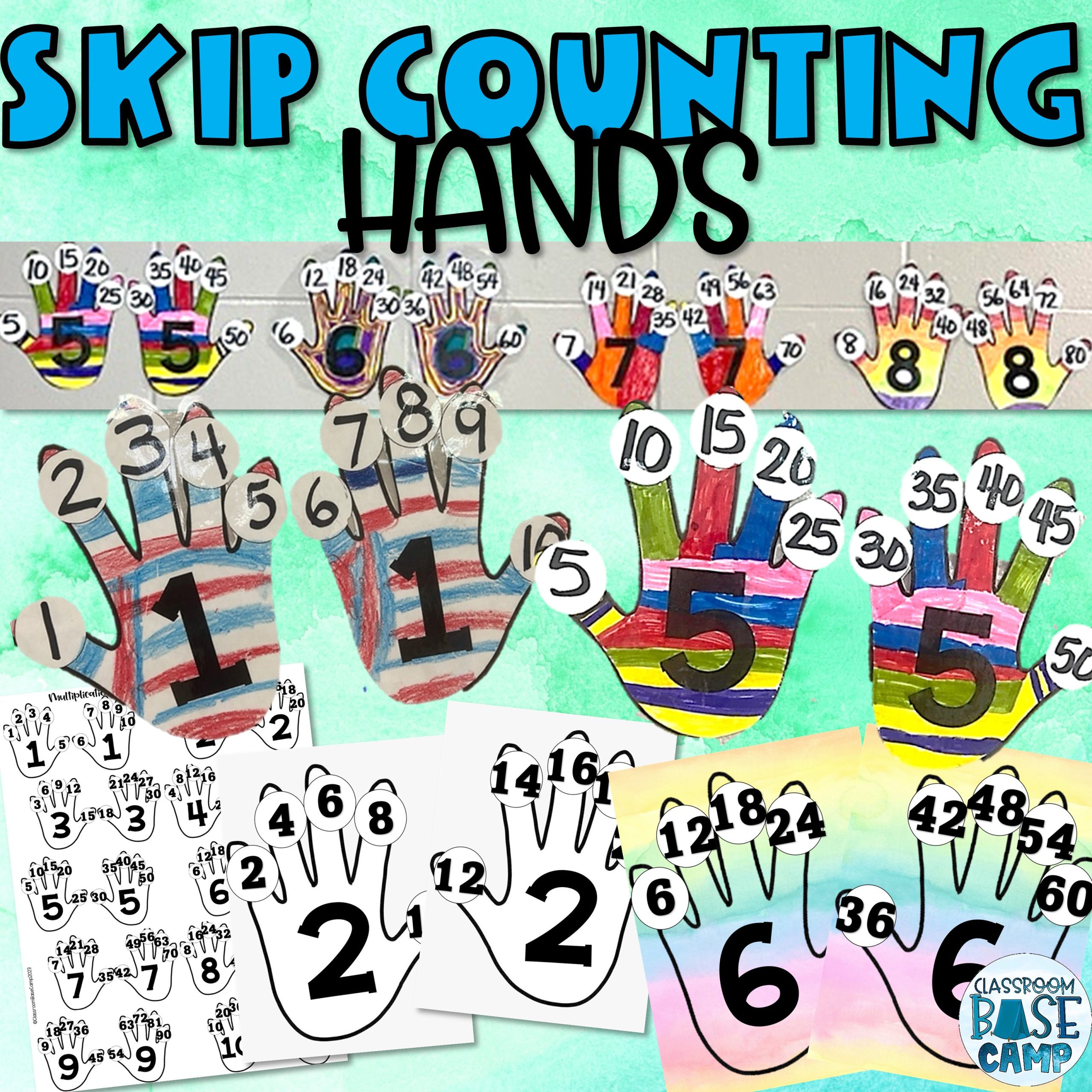 Skip Counting Multiplication Chart