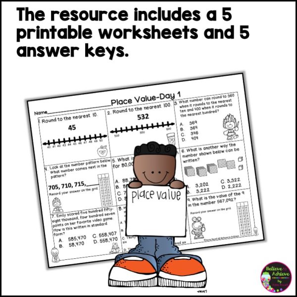 Place Value Worksheets | 3rd Grade - Made By Teachers