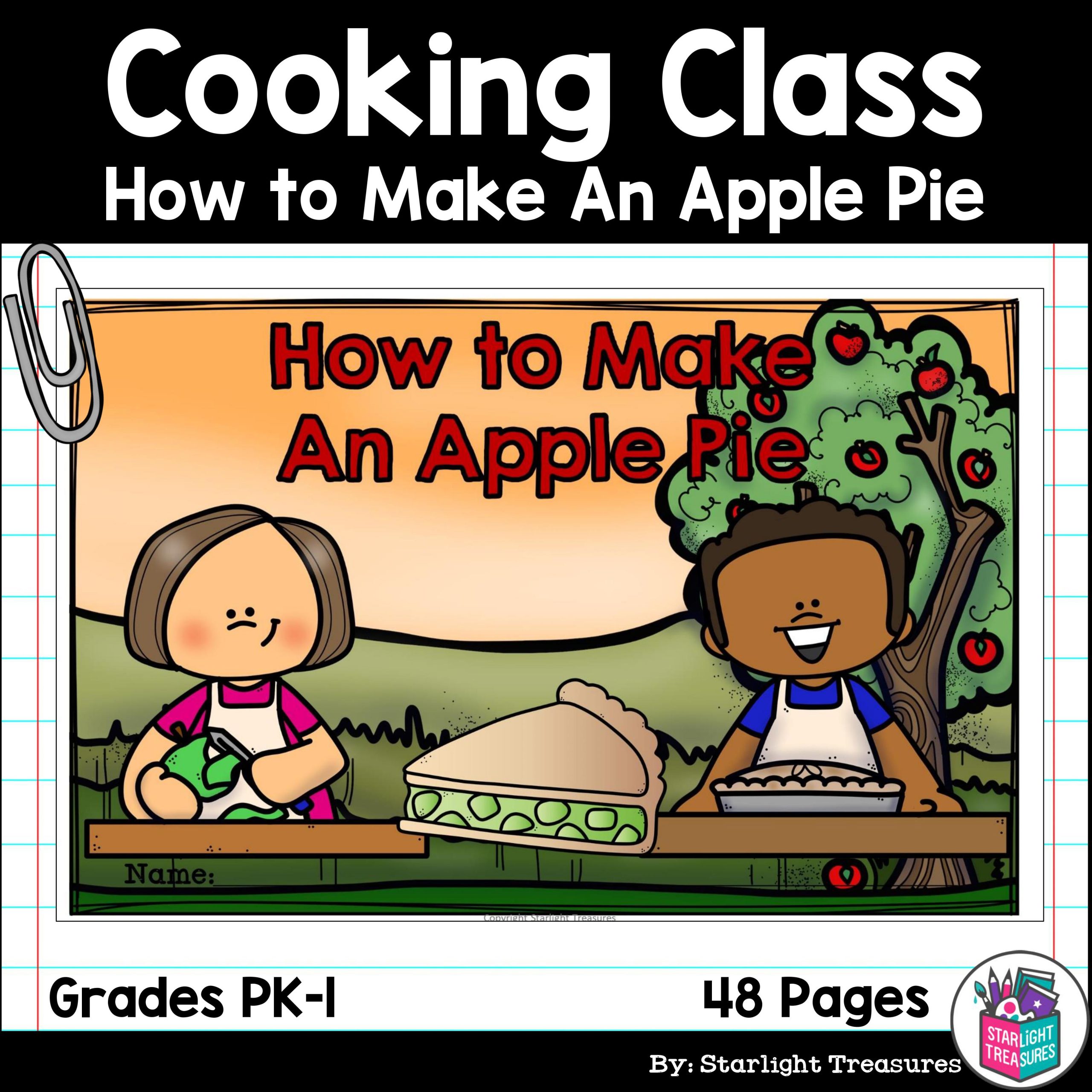 How to Make An Apple Pie for Early Readers - Cooking Class