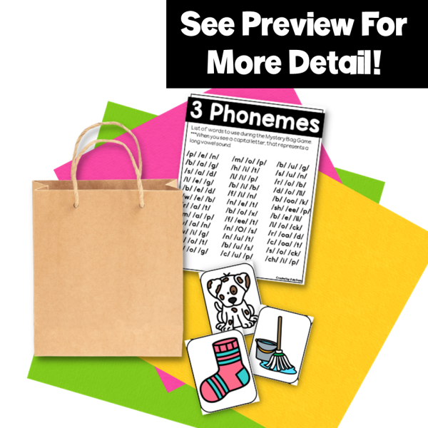 Blending Sounds Small Group Games | Phonemic Awareness | Science of ...