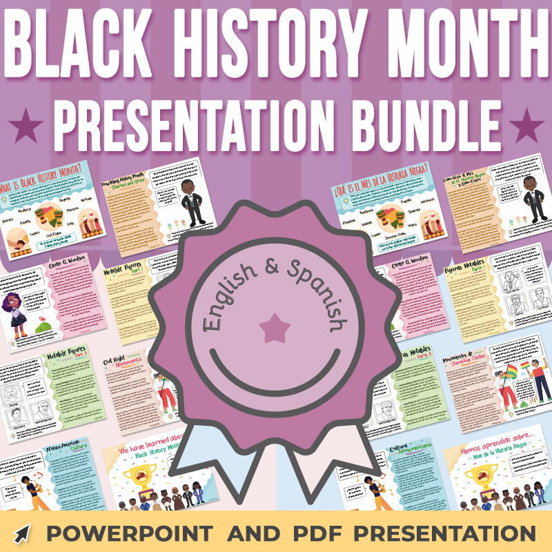 Black History Month PowerPoint Presentation BUNDLE