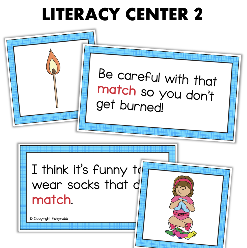 Homonyms Multiple Meaning Words Worksheets Centers Activities | Made By ...