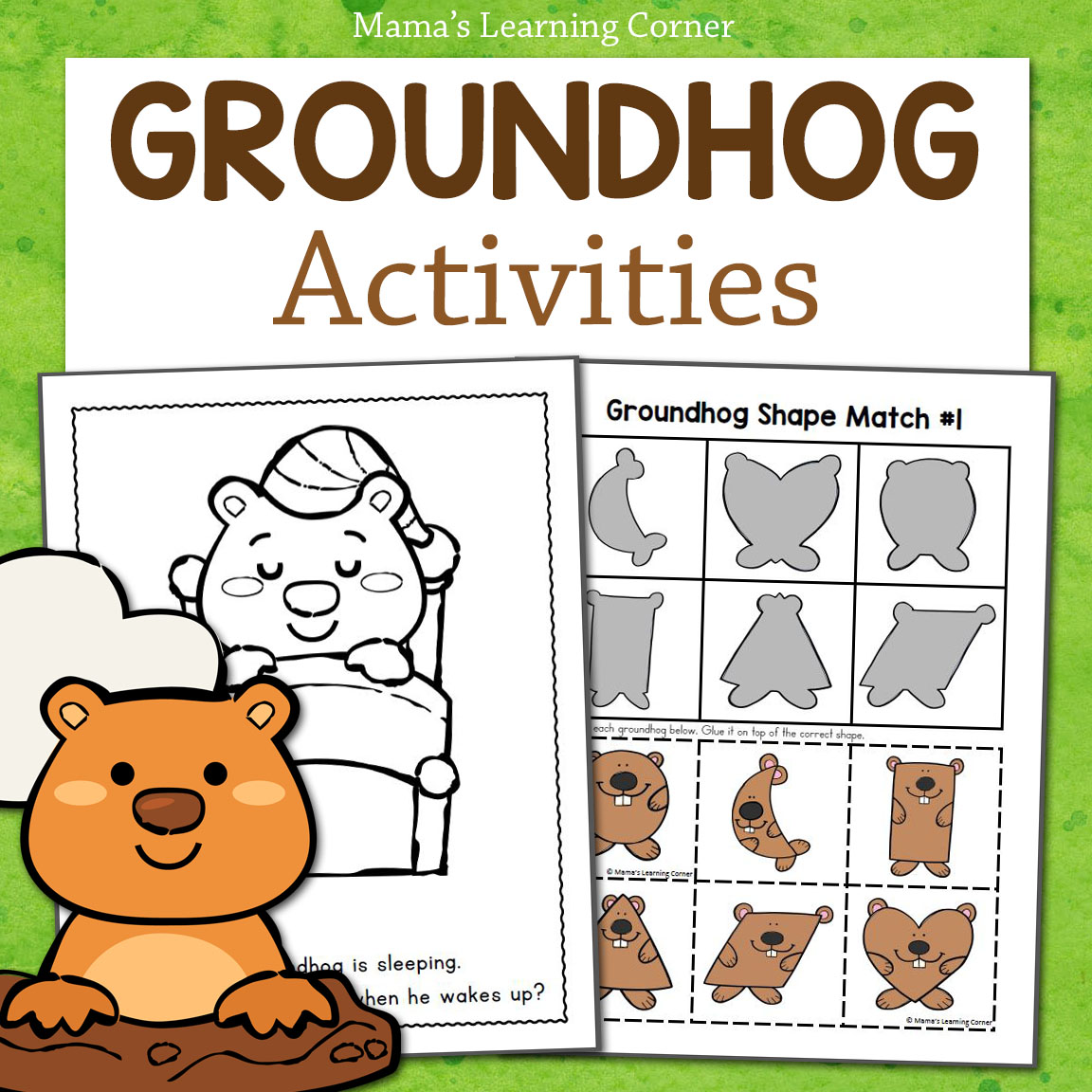 Groundhog Day Activities and Worksheets