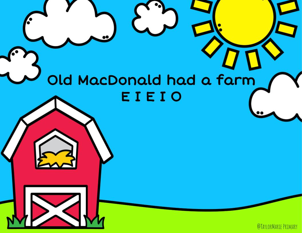 Build A Farm Animal Counting 1-5: Old MacDonald File Folder Activity