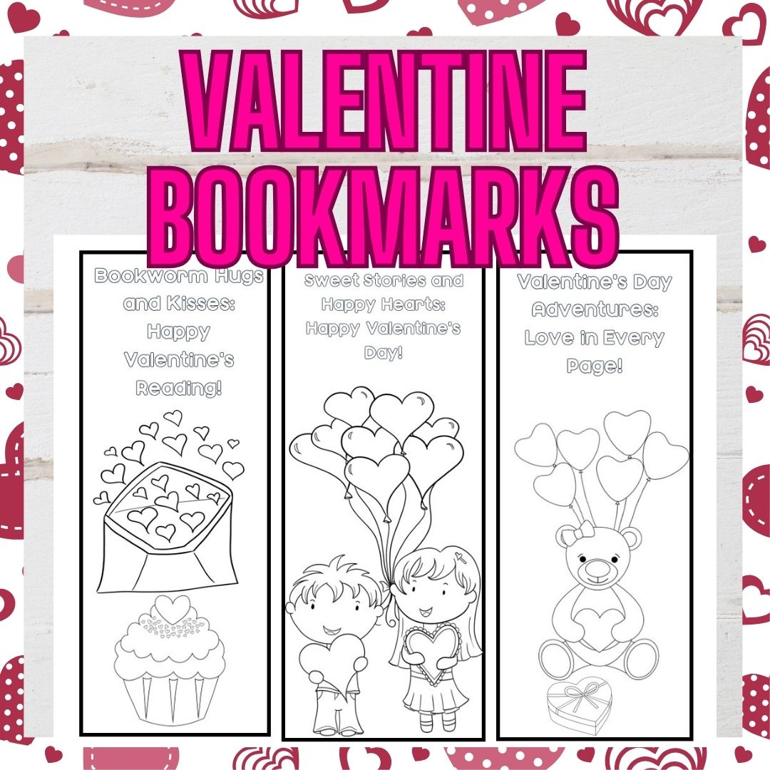 Valentine's Day Bookmarks
