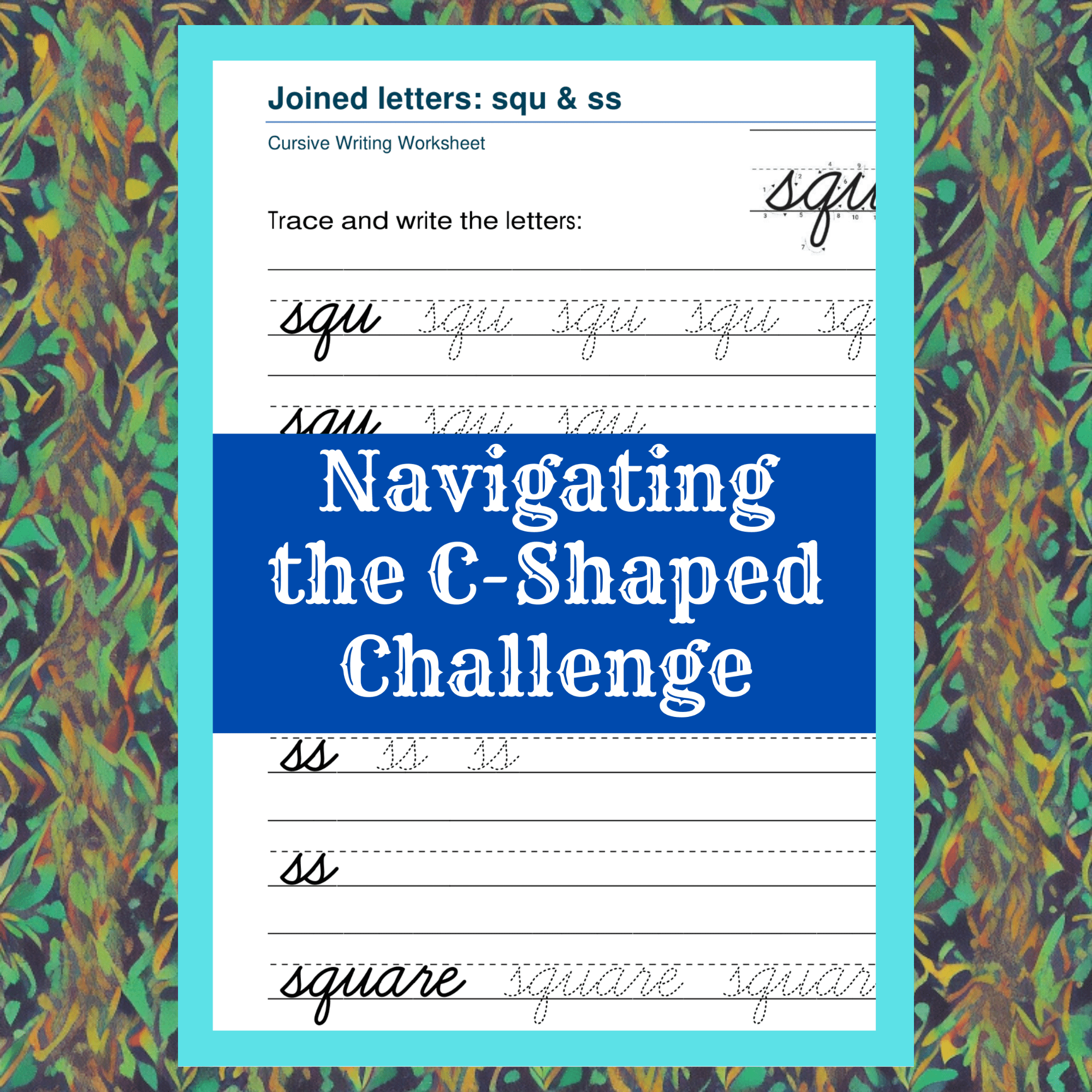 Mastering Advanced Letter Joins: Navigating the C-Shaped Challenge