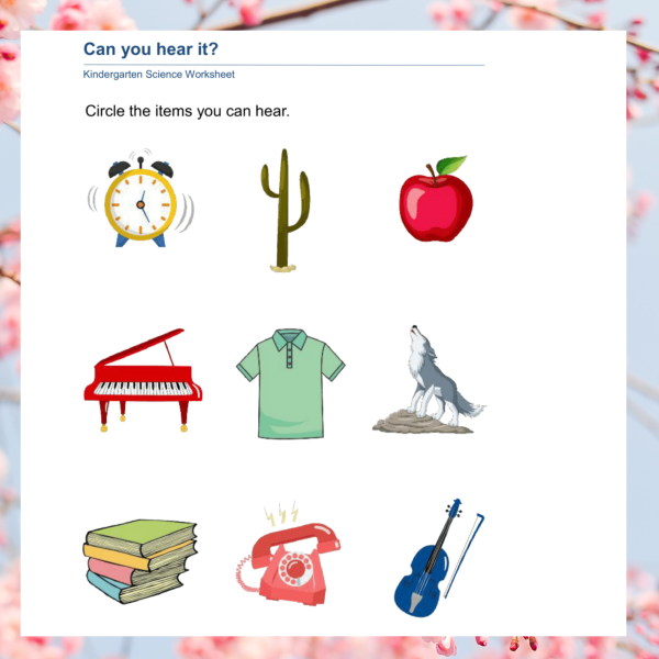 Sensory Exploration and Body Awareness Worksheets for Kids - Made By ...