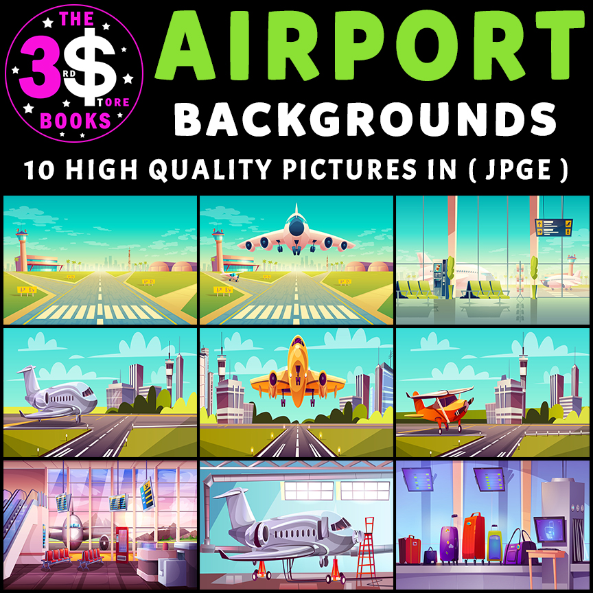Airport Backgrounds - 1O Pictures