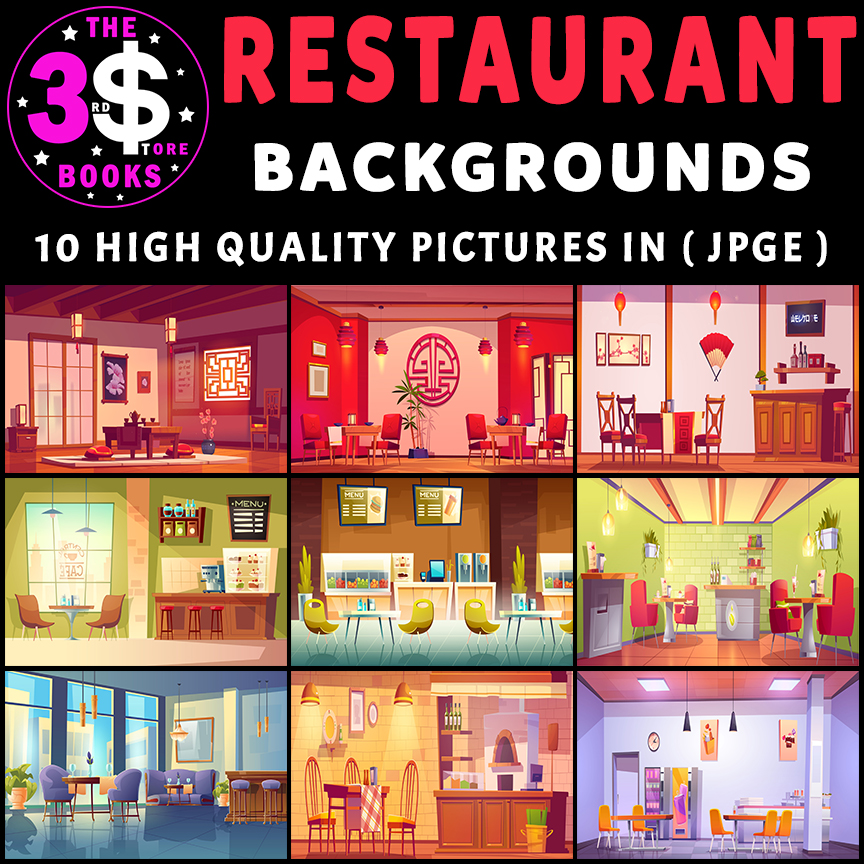Restaurant Backgrounds - 1O Pictures