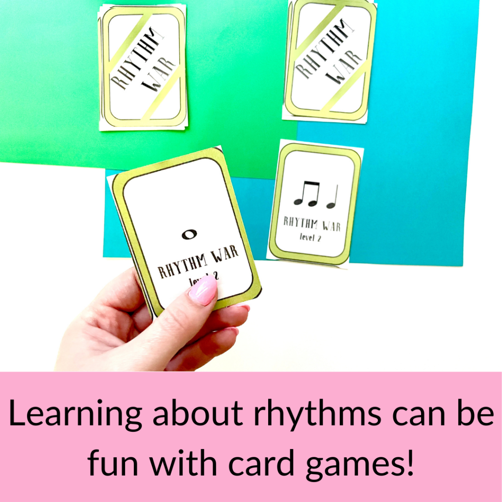 Rhythm War Level 2 Music Card Game for General Music Centers - Made By ...