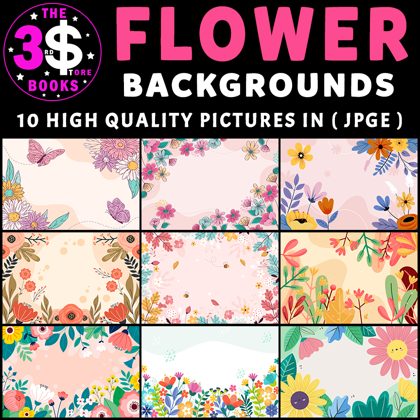 Flower Backgrounds - 1O Pictures