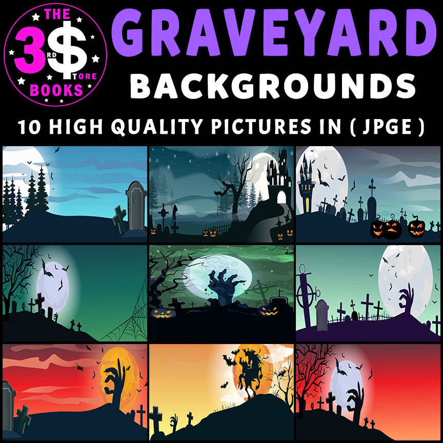 Graveyard Backgrounds - 1O Pictures
