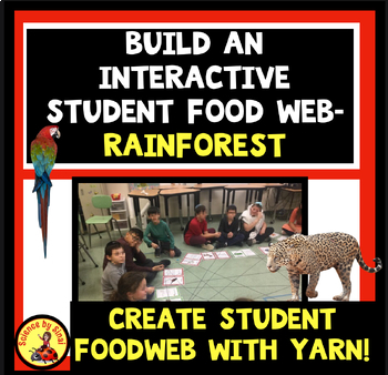 Build a RAINFOREST FOOD WEB! Student Interactive Food Chain Activity