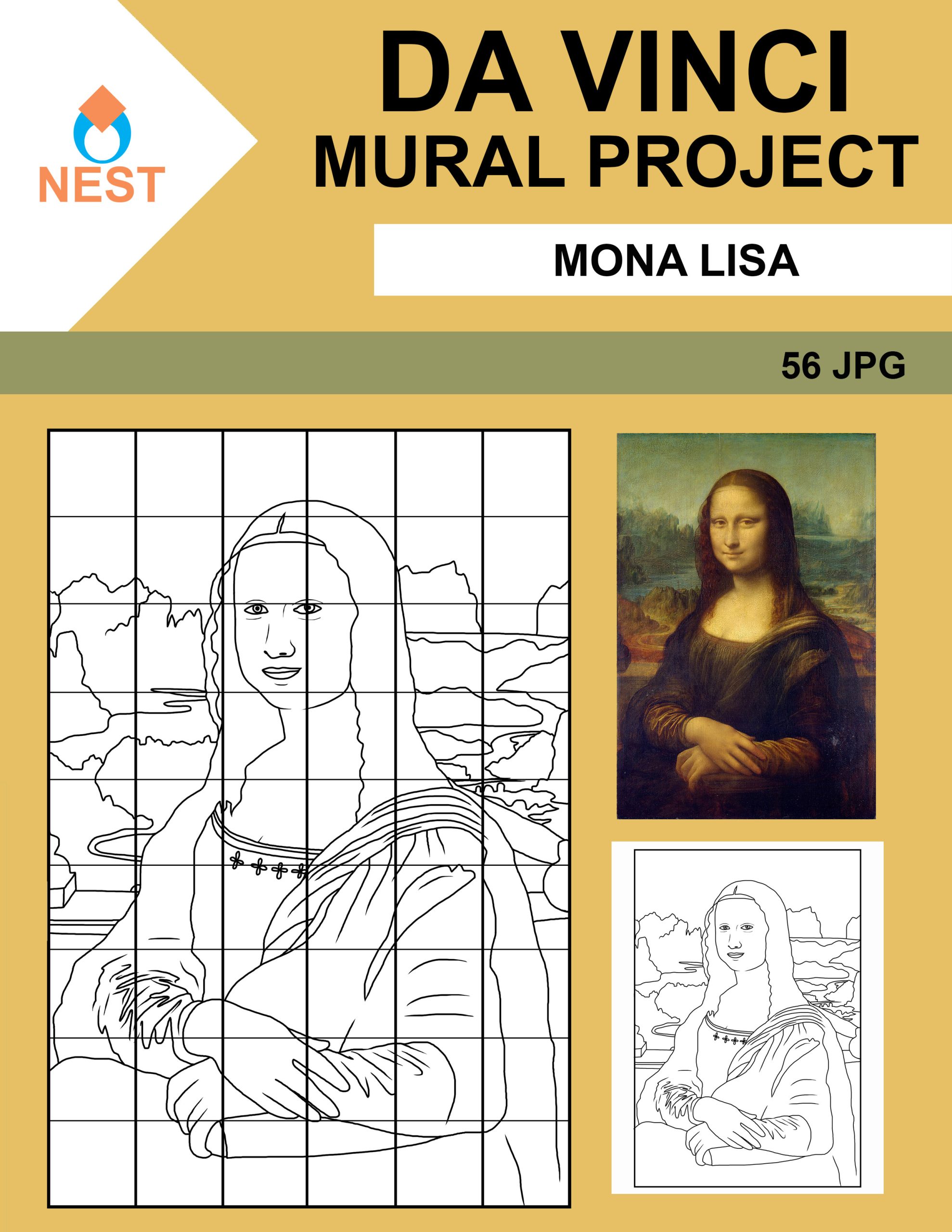 Mona Lisa Collaboration Poster - Made By Teachers