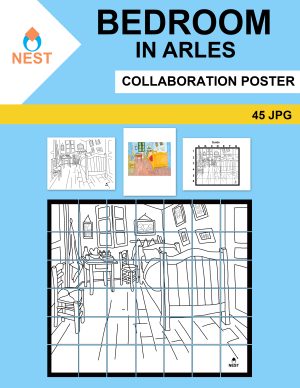 Bedroom in Arles Collaboration Poster
