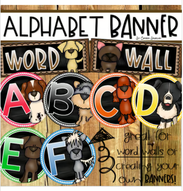 Word Wall Headers Alphabet Banner Posters Signs Nautical Sailing Sailor ...