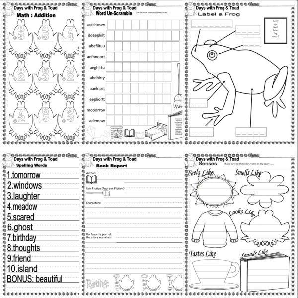 Days with Frog & Toad Read Aloud Book Companion Reading Comprehension ...