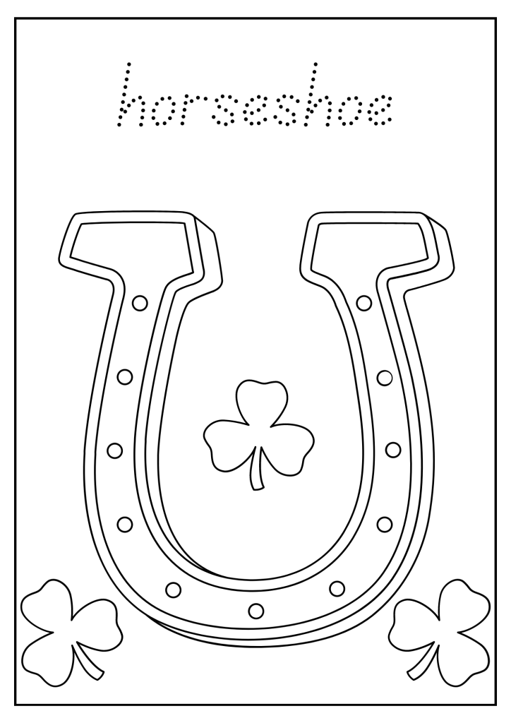 St. Patrick's Day March Coloring Pages - Happy Leprechaun St Patrick's ...