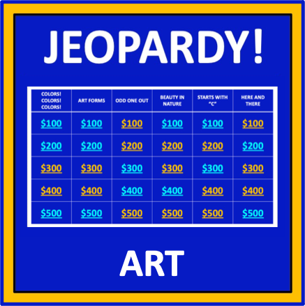 Art Jeopardy - an interactive game