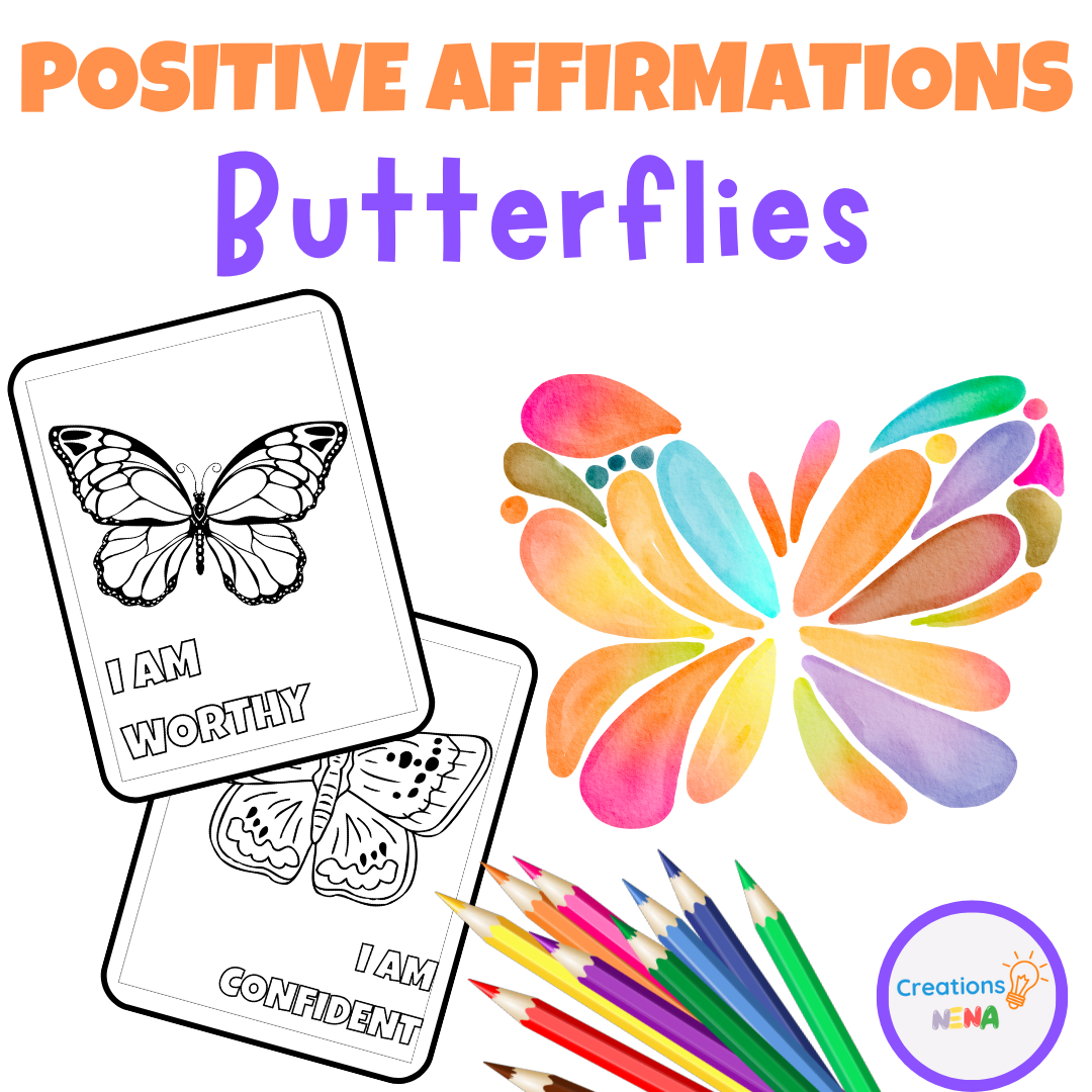 Positive Affirmations Coloring Pages