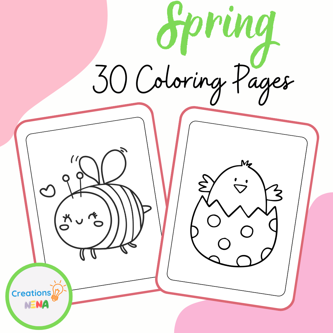 Spring Coloring Pages
