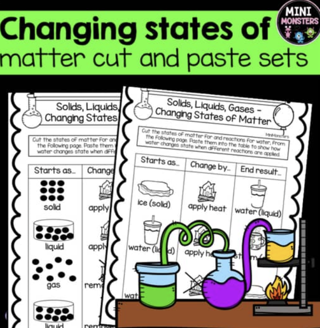 2D and 3D Shapes Cut and Paste Worksheets | Made By Teachers
