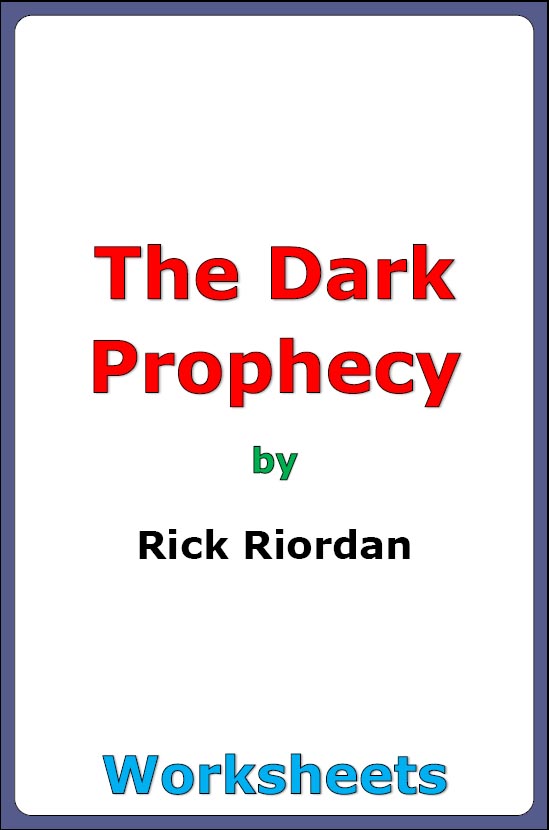 Rick Riordan "The Dark Prophecy" worksheets