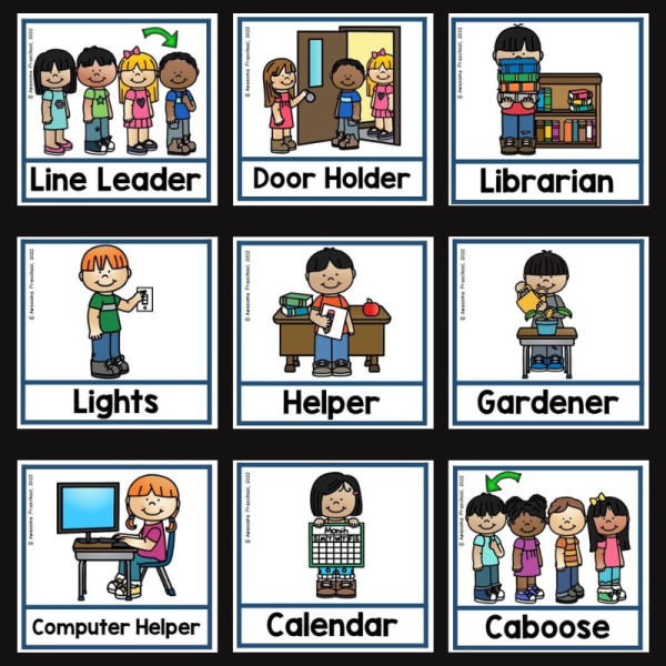 Fully Editable Classroom Jobs - Job Chart - Fun Classroom Decor - Made ...
