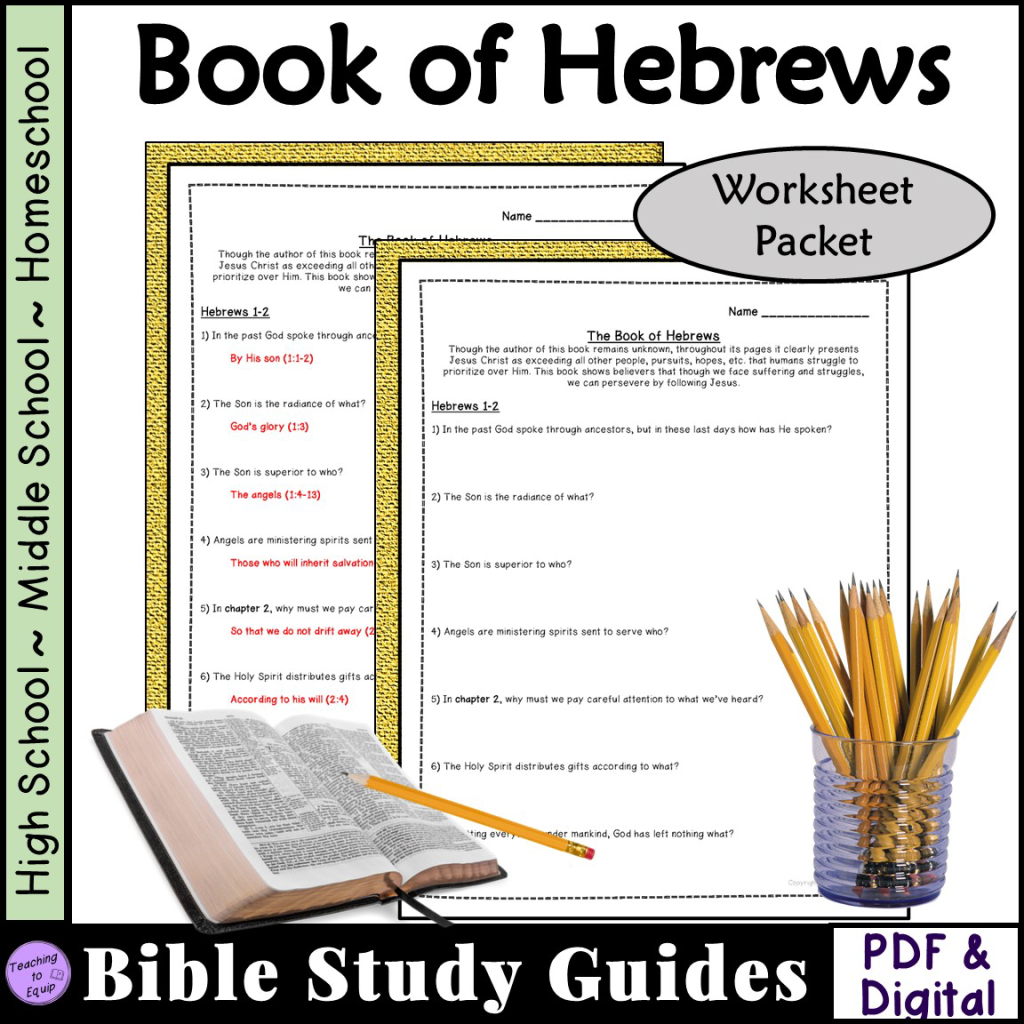 Bible Study Questions for Hebrews - Made By Teachers
