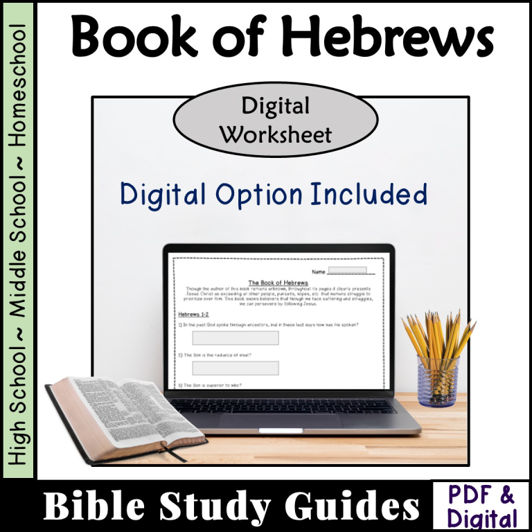 Bible Study Questions for Hebrews - Made By Teachers