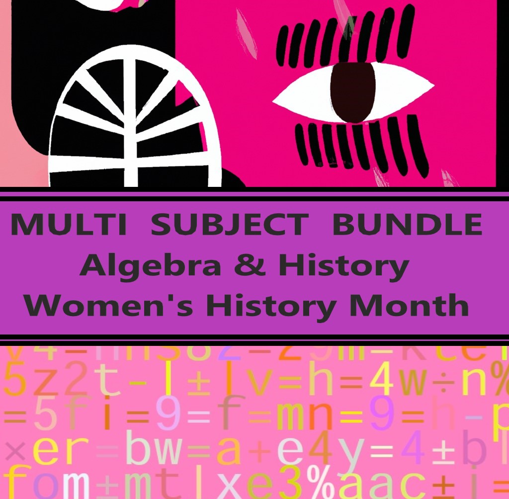 MULTI SUBJECT BUNDLE - WOMEN IN HISTORY
