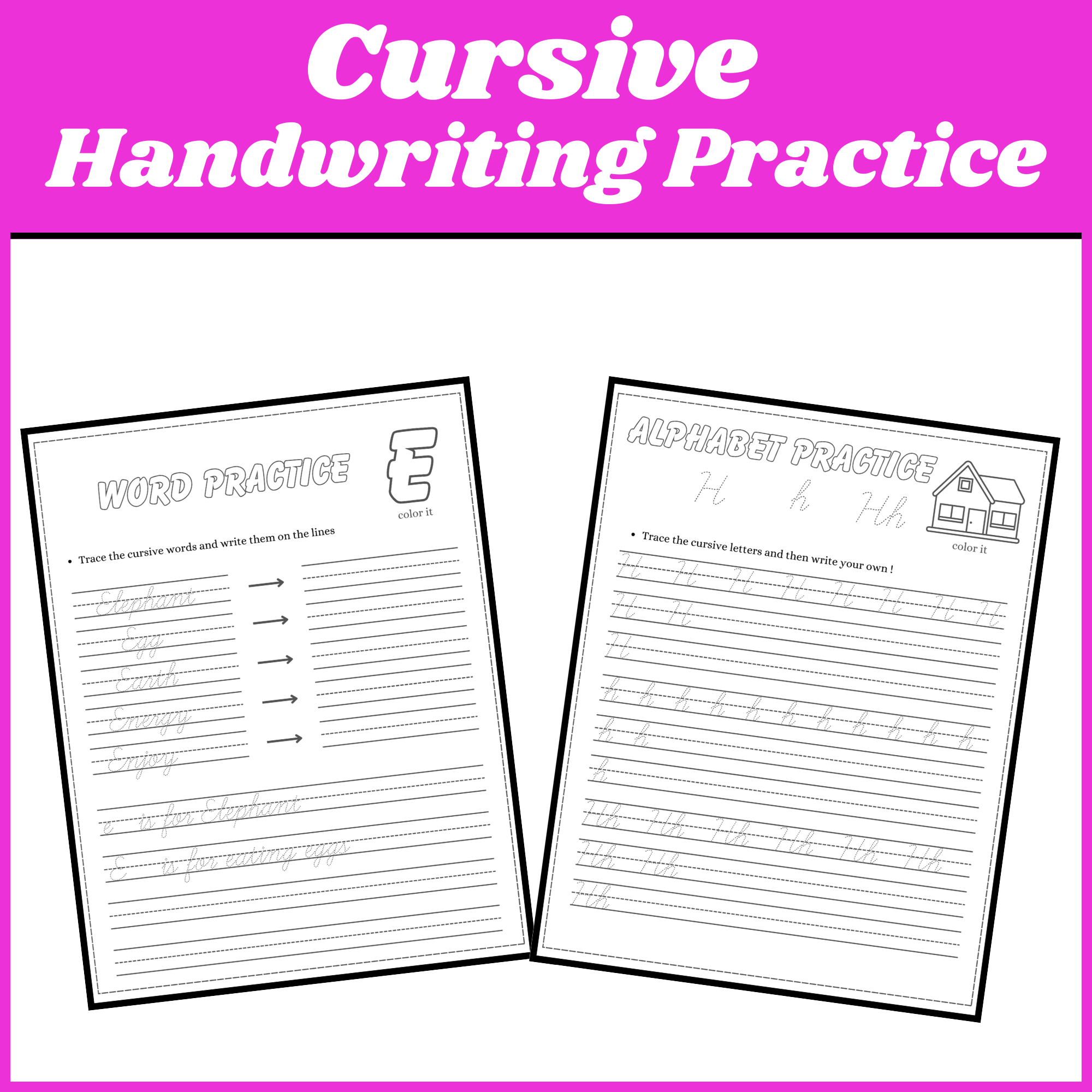 Adding Cursive simple cursive handwriting , Handwriting Practice Sentences,words ...