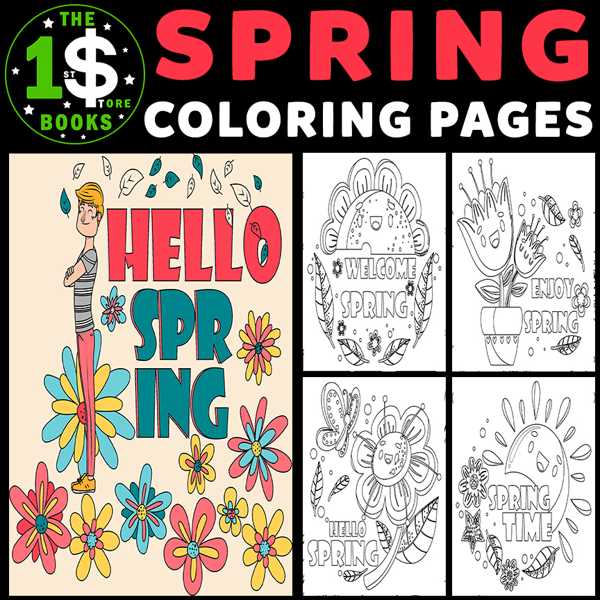 Spring Equinox Coloring Pages | Hello ! Spring Time Holiday Coloring Sheets