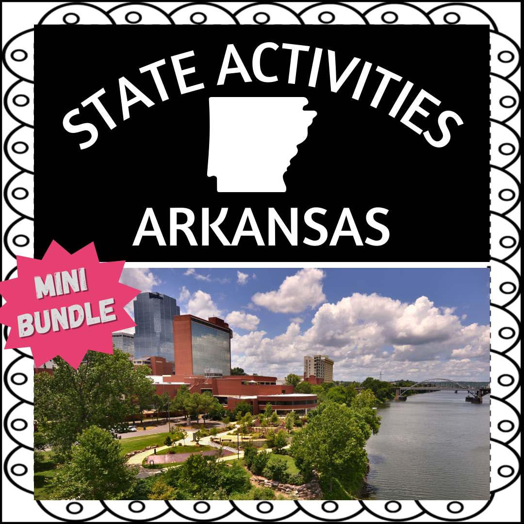 Arkansas State Activities | US State Research and Informational Text