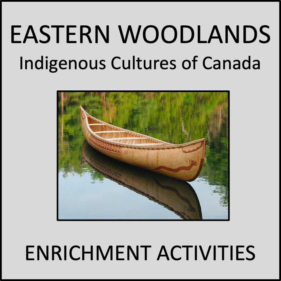 Indigenous Cultures of Canada - Eastern Woodlands Enrichment Activities
