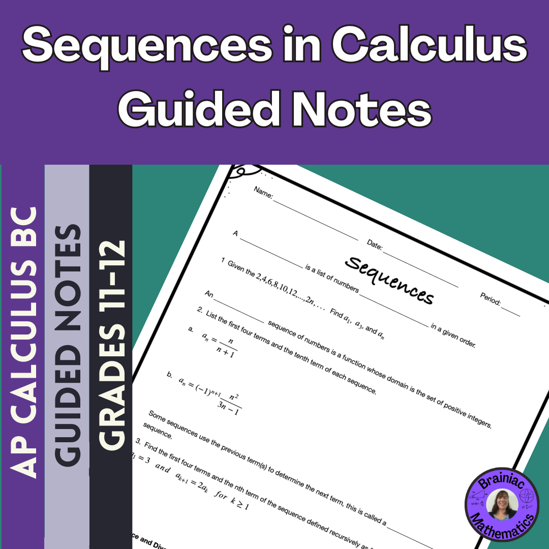 Sequences in Calculus for AP Calculus BC