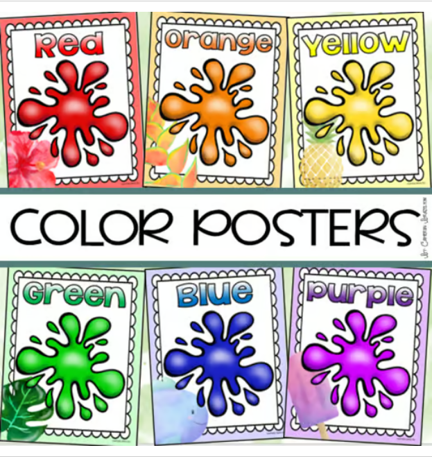 Word Wall Headers Alphabet Banner Posters Signs Jungle Safari Theme ...