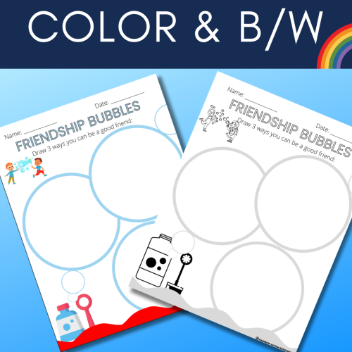 How to Play with Friends Autism Social Skills Worksheets & Child ...