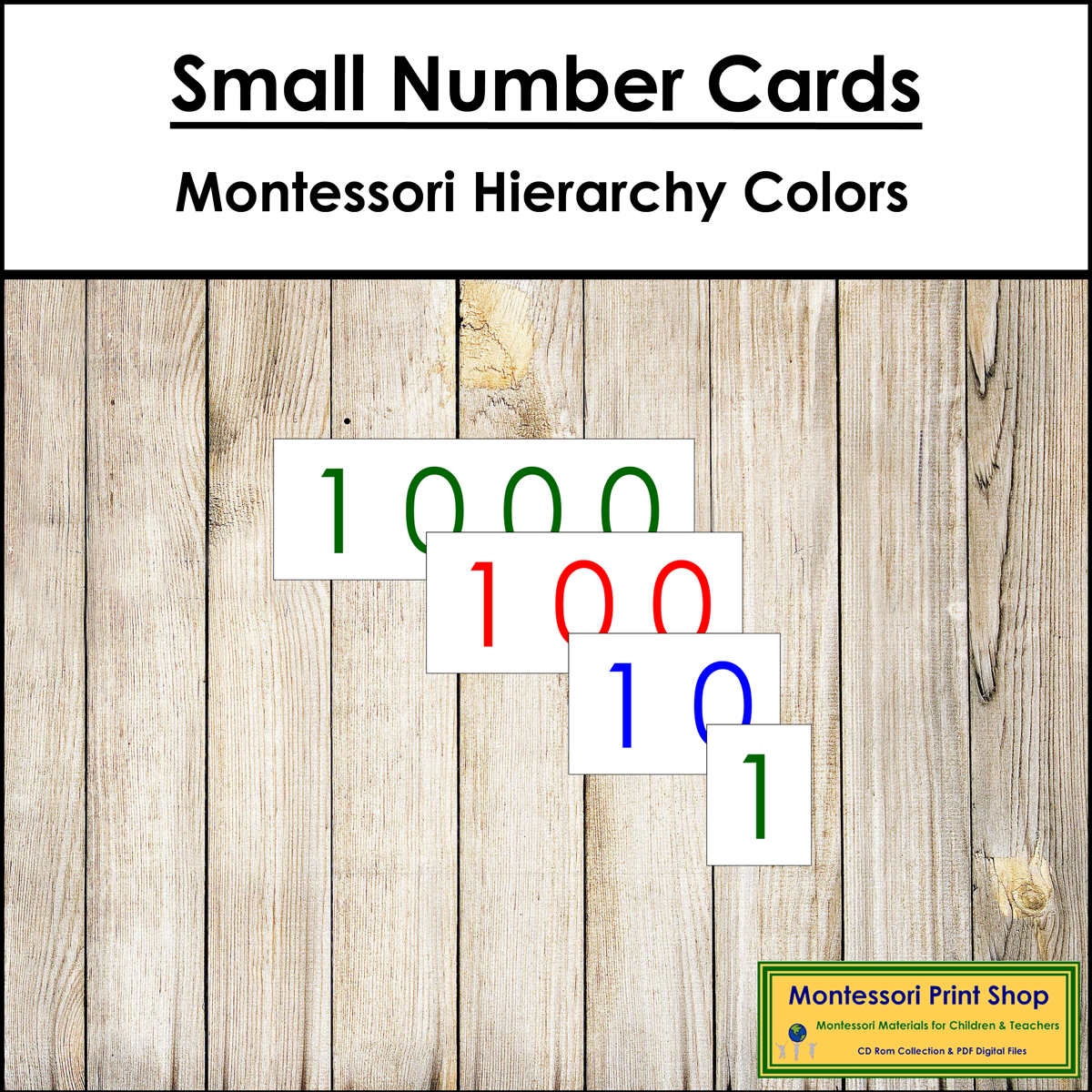Subtraction Equation Slips (color-coded) - Montessori Math | Made By ...
