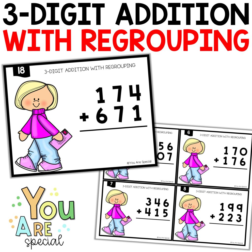 3 Digit Addition With Regrouping Morning Work Activities | Made By Teachers