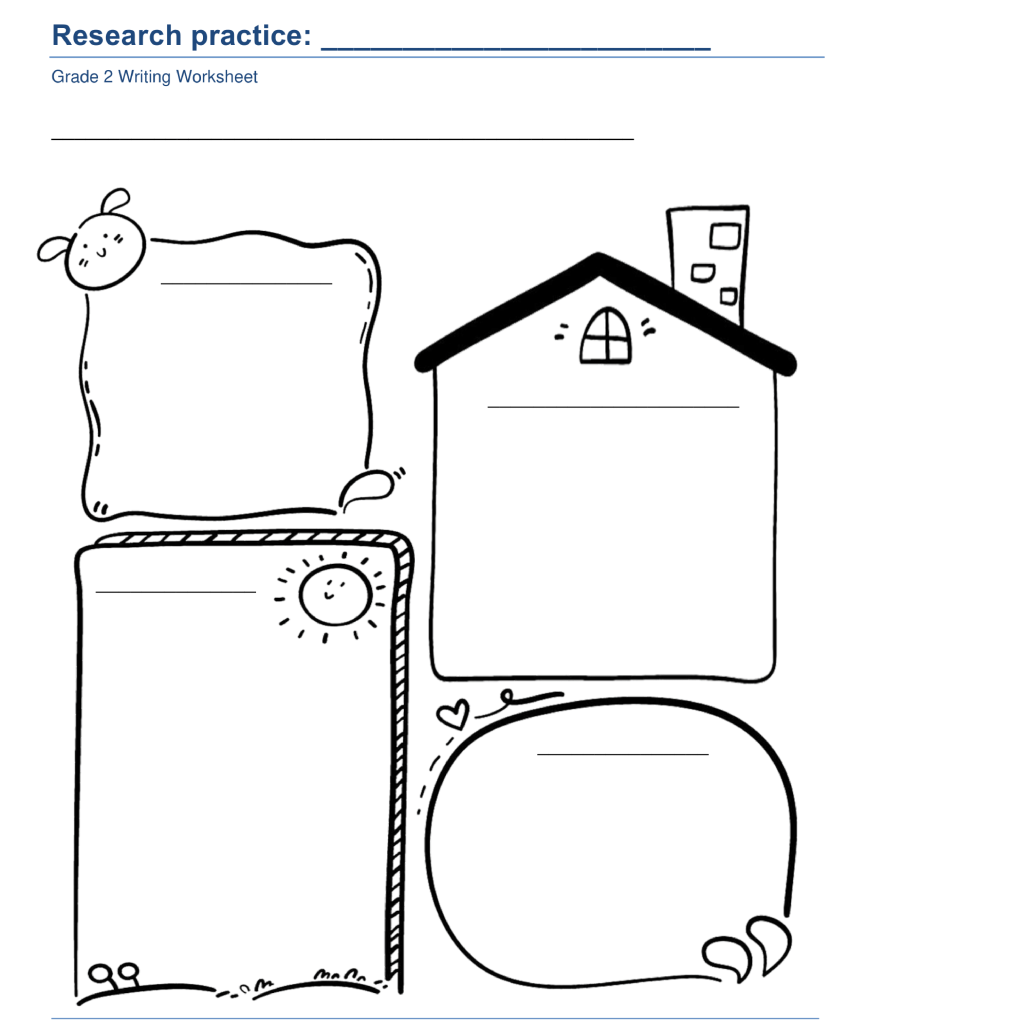 Structured Writing Practice: Grade 2 Worksheets - Made By Teachers