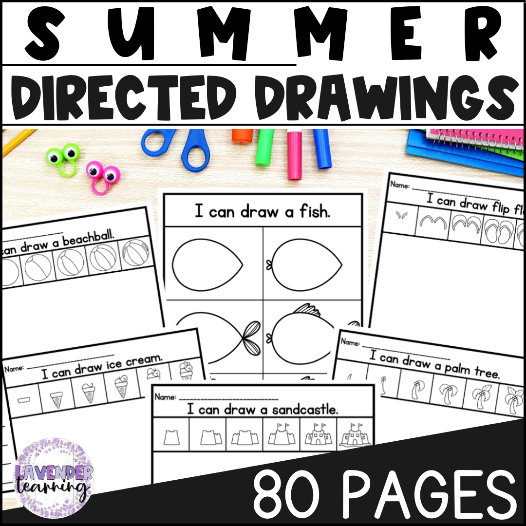 Summer Directed Drawing & Writing - May Directed Drawing - June Directed Drawing
