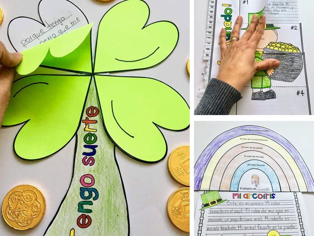 Día de San Patricio | St. Patrick's Day Activities in Spanish | Bundle ...