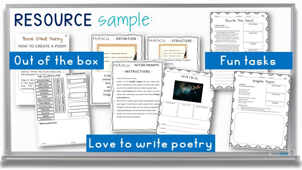 Solar Eclipse 2024 Poetry Writing - Great North American Eclipse Poem ...