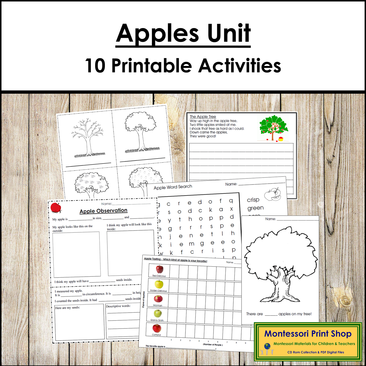 Apples Unit - Starter Pack
