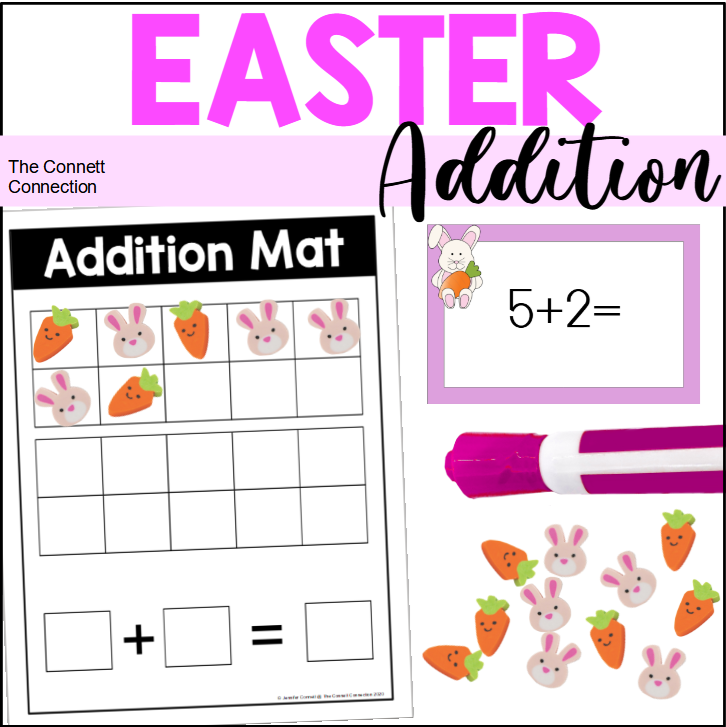 Easter Addition Math Stations