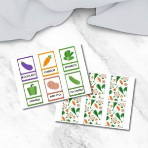Parsley Flash Card.pdf Vegetables flashcards - Made By Teachers
