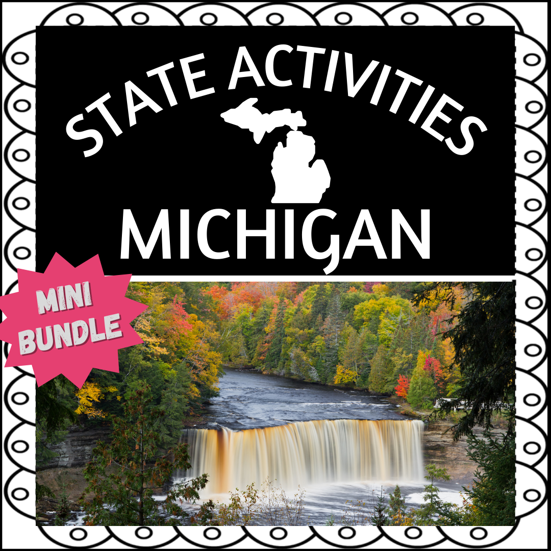 Michigan State Activities | US State Research and Informational Text
