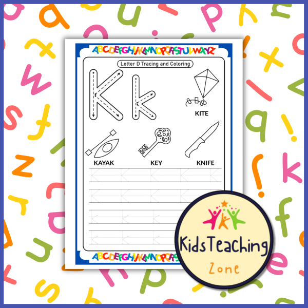 Alphabet Handwriting Practice Tracing Worksheets - Trace And Write ...